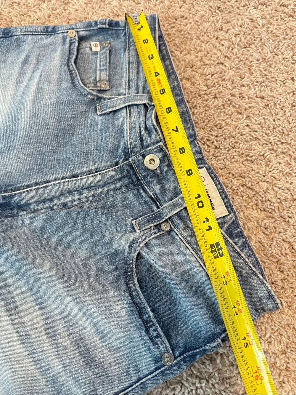 AG denim Straight Leg Jeans Size 27